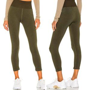 Free People Movement Rewind Army Green 7/8 Leggings